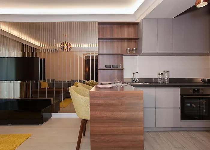 アパート Gm Skyview Luxury Flatiron スコピエ